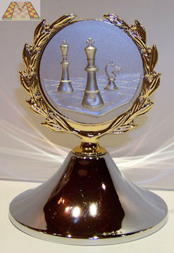 Schach-Trostpreis gold